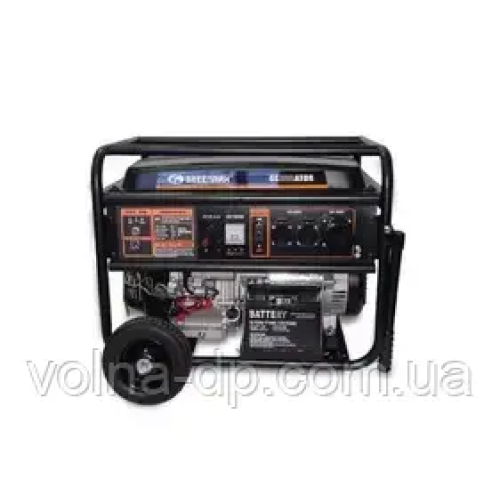 Генератор бензиновий GREENMAX MB9000EB3 7.0/7.5 кВт, трифазний, з електрозапуском