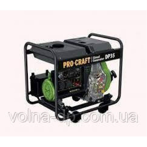 Генератор дизельний Procraft DP35