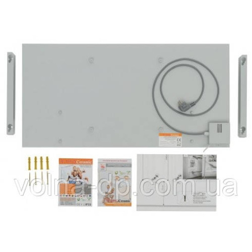 Обігрівач керамічний TEPLOCERAMIC ТCM-RA 1000 (12316) 1203х603х17 Обігрівач керамічний TEPLOCERAMIC ТCM-RA 1000 (12316) 1203х603х17