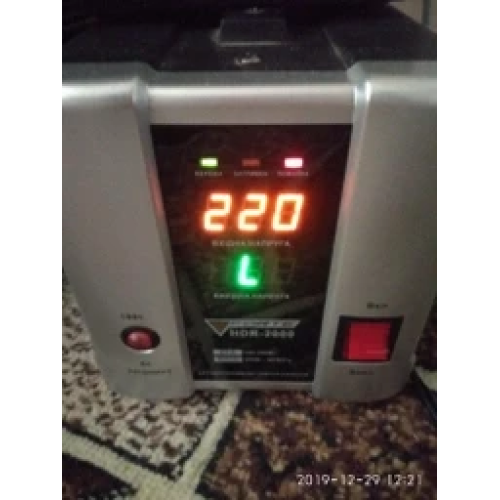 Стабілізатор напруги Forte HDR-2000 Стабілізатор напруги Forte HDR-2000