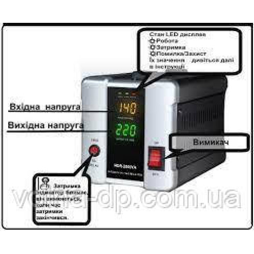 Стабілізатор напруги Forte HDR-2000 Стабілізатор напруги Forte HDR-2000