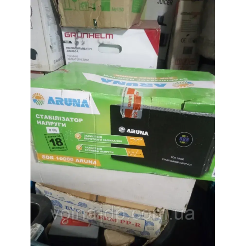 Стабілізатор напруги Aruna SDR 10000 Стабілізатор напруги Aruna SDR 10000