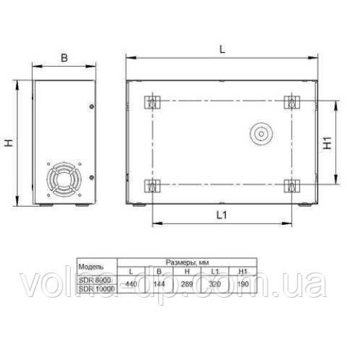 Стабілізатор напруги Aruna SDR 10000 Стабілізатор напруги Aruna SDR 10000