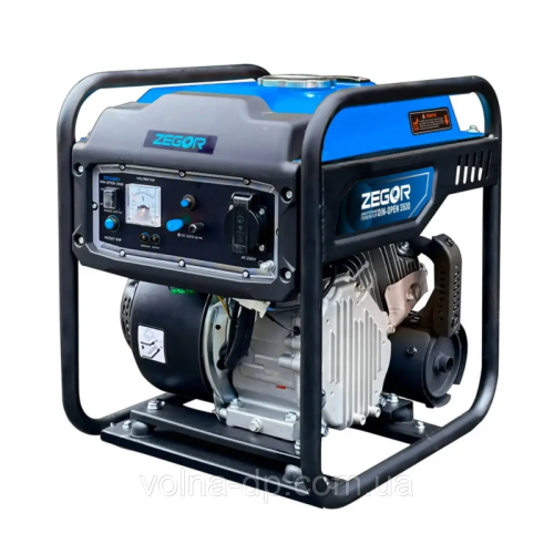 Інверторний генератор Zegor DIN-OPEN3500 3.0 кВт Інверторний генератор Zegor DIN-OPEN3500 3.0 кВт