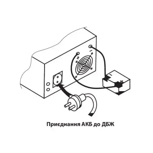 Джерело безперебійного живлення ARUNA UPS 1200 TOR
