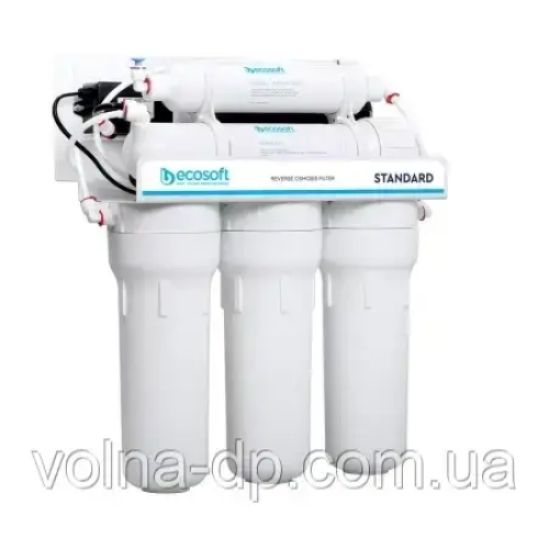 Фільтр зворотного осмосу Ecosoft Standard з помпою Фільтр зворотного осмосу Ecosoft Standard з помпою