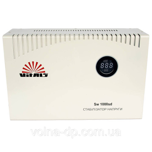 СТАБІЛІЗАТОР НАПРУГІ VITALS SW 1000SD СТАБІЛІЗАТОР НАПРУГІ VITALS SW 1000SD