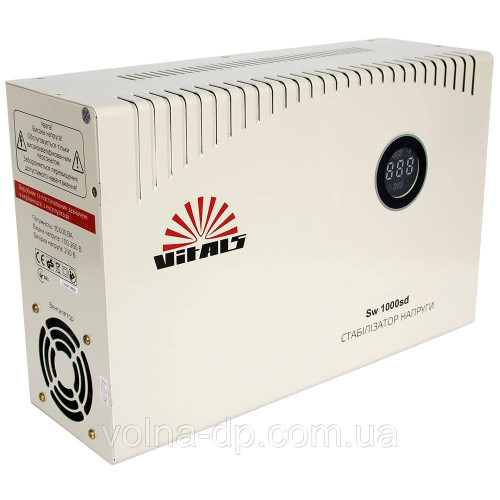СТАБІЛІЗАТОР НАПРУГІ VITALS SW 1000SD СТАБІЛІЗАТОР НАПРУГІ VITALS SW 1000SD