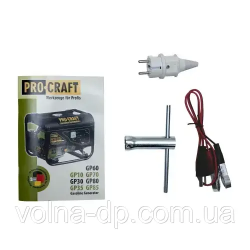 Генератор бензиновий Procraft GP80