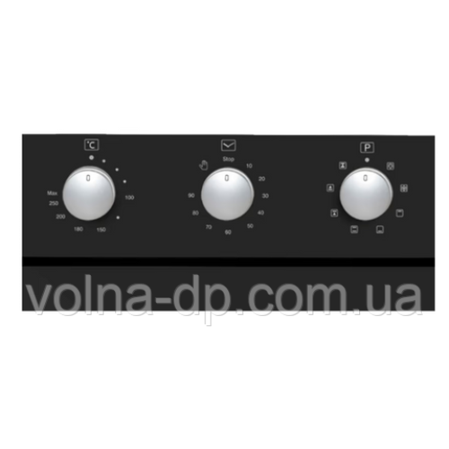 Духова шафа електрична Grunhelm GDG 190 B