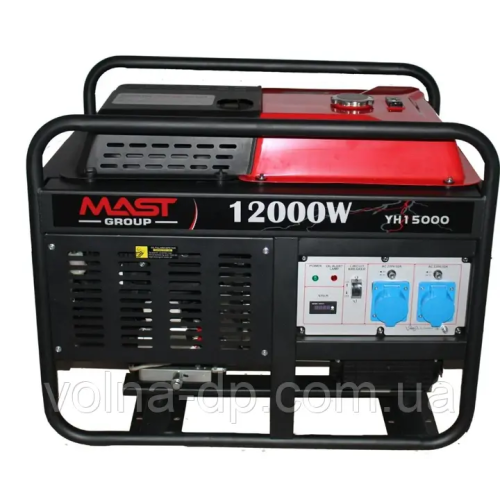 Бензиновий генератор MAST GROUP YH15000