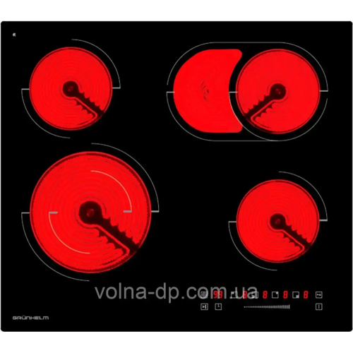 Варильна поверхня склокерамічна GRUNHELM GPC 727 BEO Варильна поверхня склокерамічна GRUNHELM GPC 727 BEO