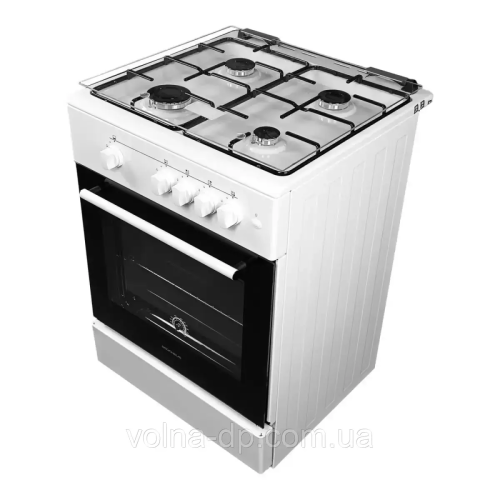 Плита газова біла Grunhelm G4FG6612W-0