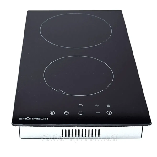 Варильна поверхня Grunhelm GPC 623 BE склокераміка (доміно) Варильна поверхня Grunhelm GPC 623 BE склокераміка (доміно)