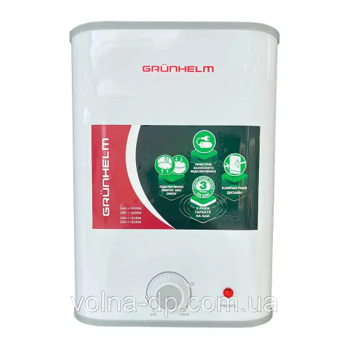 Бойлер-водонагрівач GRUNHELM GBH I-10DRW Бойлер-водонагрівач GRUNHELM GBH I-10DRW