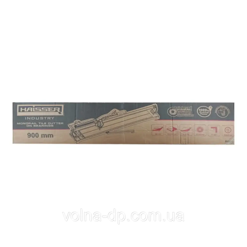 Плиткоріз 64024 монорейковий Industry 900 мм Haisser