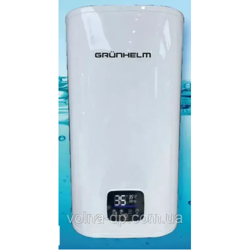 Бойлер-водонагрівач GRUNHELM GBH-EUM-50TW (50 л) ECO LED 800/1200/2000 Вт Бойлер-водонагрівач GRUNHELM GBH-EUM-50TW (50 л) ECO LED 800/1200/2000 Вт