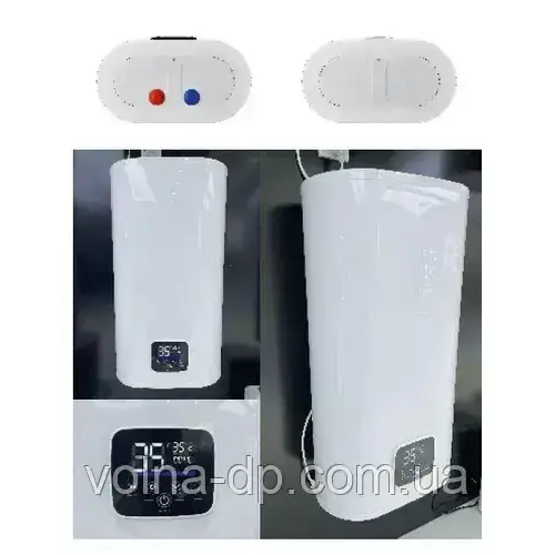 Бойлер-водонагрівач GRUNHELM GBH-EUM-50TW (50 л) ECO LED 800/1200/2000 Вт Бойлер-водонагрівач GRUNHELM GBH-EUM-50TW (50 л) ECO LED 800/1200/2000 Вт