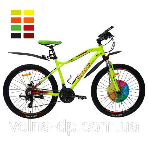 Велосипед SPARK HUNTER (колеса — 26", алюмінієва рама — 18") Велосипед SPARK HUNTER (колеса — 26", алюмінієва рама — 18")