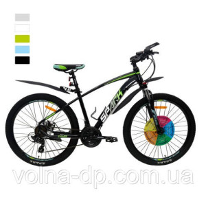 Велосипед SPARK SHARP (колеса — 26", сталева рама — 16")
