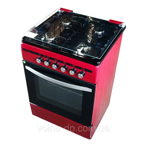 Кухонна плита (газ + електро) GRUNHELM FLG6612BU