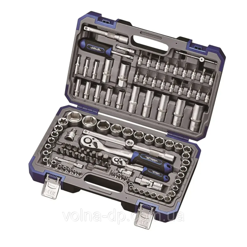 Набір інструментів професійний 1/4" і 1/2" 108 од. Haisser BLACK 70255 Набір інструментів професійний 1/4" і 1/2" 108 од. Haisser BLACK 70255