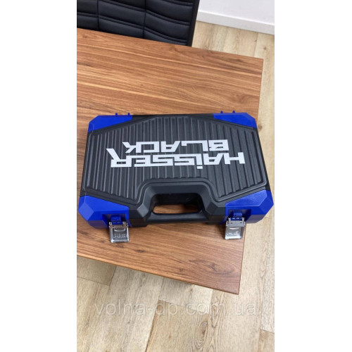 Набір інструментів професійний 1/4" і 1/2" 108 од. Haisser BLACK 70255 Набір інструментів професійний 1/4" і 1/2" 108 од. Haisser BLACK 70255