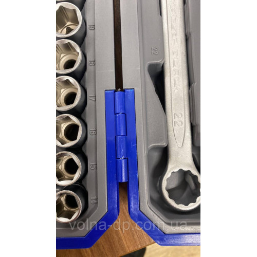 Набір інструментів професійний 1/4" і 1/2" 108 од. Haisser BLACK 70255 Набір інструментів професійний 1/4" і 1/2" 108 од. Haisser BLACK 70255