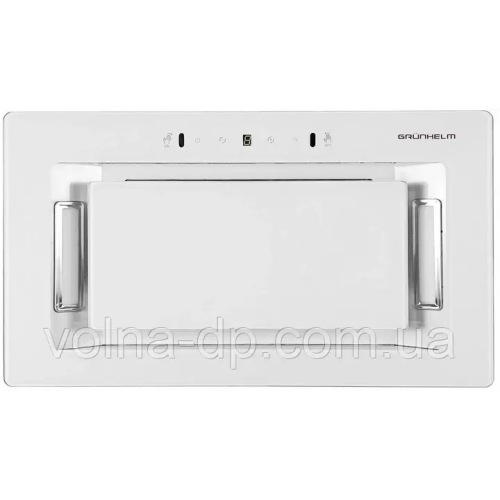Витяжка вбудована Grunhelm GVB 430 TW (біле стікло) Витяжка вбудована Grunhelm GVB 430 TW (біле стікло)