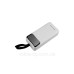 Повербанк портативна батарея 30.000 mAh. білий — GP-30WQC. швидке заряджання 22.5W GRUNHELM