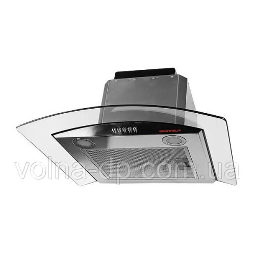 Витяжка GVG 156 TI скляна неірж GRUNHELM