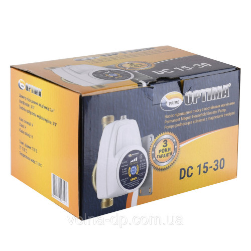 Насос підвищення тиску Optima Prime DC 15-30 AUTO