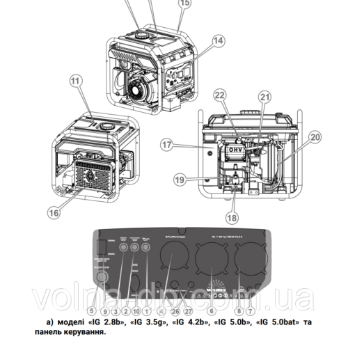 Генератор бензиновий інверторний Vitals IG 5.0b+БЕЗКОШТОВНА ДОСТАВКА Генератор бензиновий інверторний Vitals IG 5.0b+БЕЗКОШТОВНА ДОСТАВКА