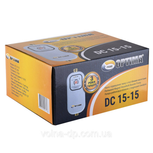 Насос підвищення тиску Optima Prime DC 15-15 AUTO