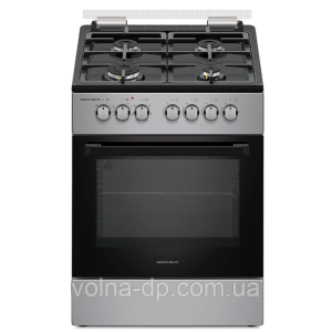 Кухонна плита газ + електро GRUNHELM F661234GB