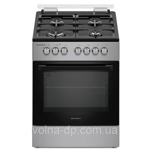 Кухонна плита газ + електро GRUNHELM F661234GB