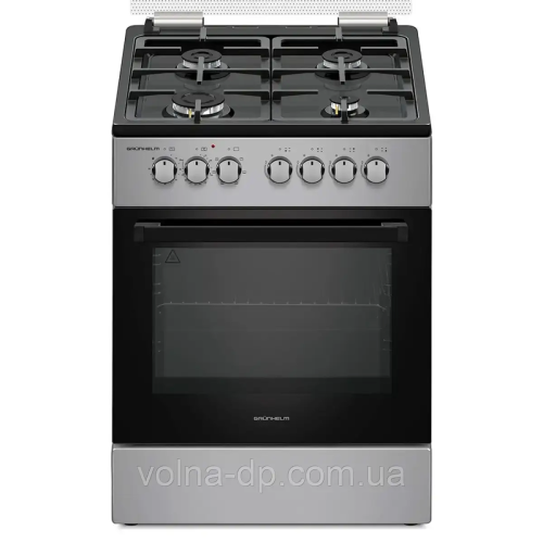 Кухонна плита газ + електро GRUNHELM F661234GB