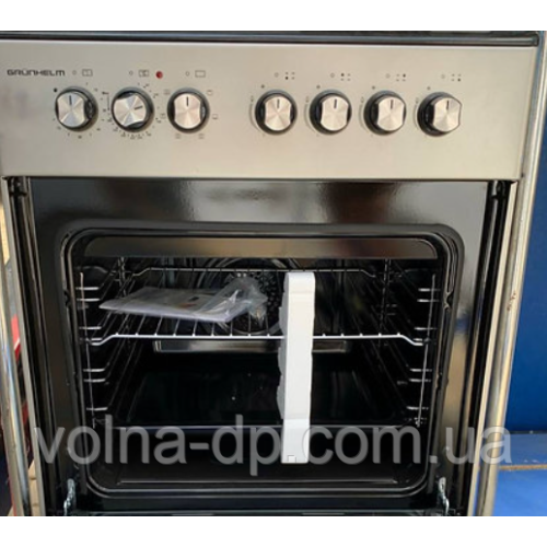 Кухонна плита газ + електро GRUNHELM F661234GB