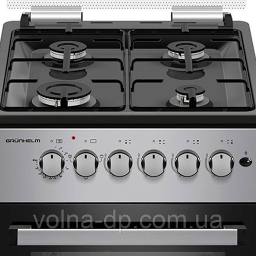 Кухонна плита газ +електро Grunhelm FG5611GB