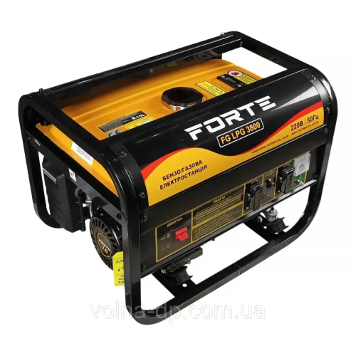 Генератор бензо-газовий Forte FG LPG 3800 Генератор бензо-газовий Forte FG LPG 3800