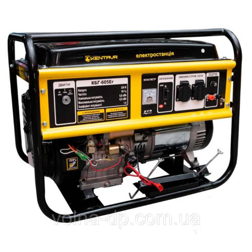 Генератор газ-бензиновий Кентавр КБГ605Ег +БЕЗКОШТОВНА ДОСТАВКА Генератор газ-бензиновий Кентавр КБГ605Ег +БЕЗКОШТОВНА ДОСТАВКА
