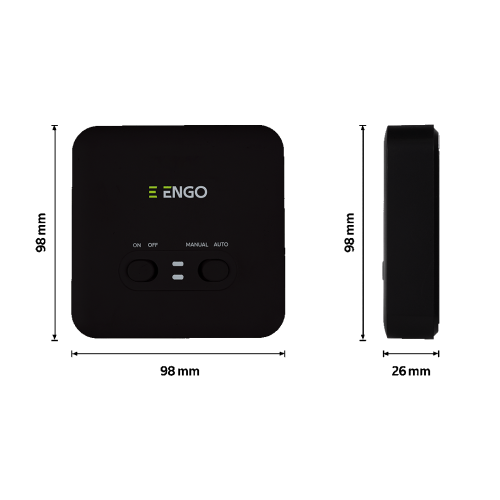 Бездротовий інтернет-терморегулятор Engo E901-Wi-Fi