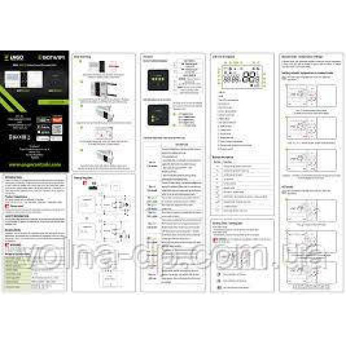 Бездротовий інтернет-терморегулятор Engo E901-Wi-Fi