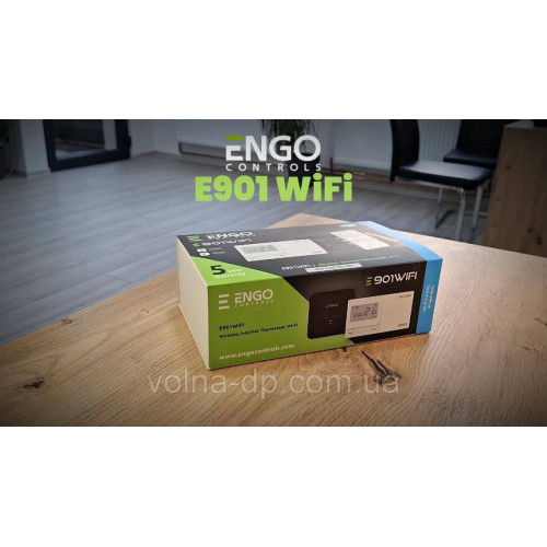 Бездротовий інтернет-терморегулятор Engo E901-Wi-Fi