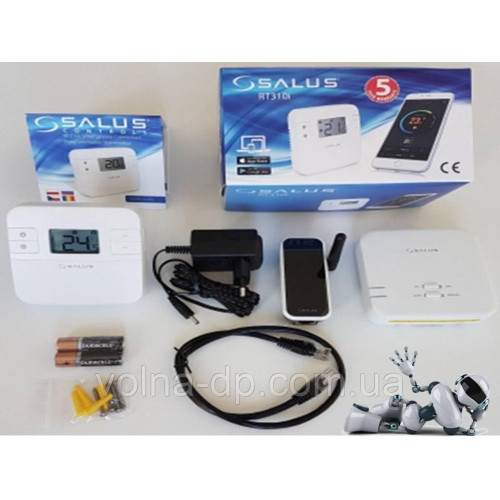 Безпровідний інтернет програматор Salus RT310i Безпровідний інтернет програматор Salus RT310i