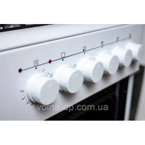 Кухонна плита газ+єлектро GRUNHELM FM5611W