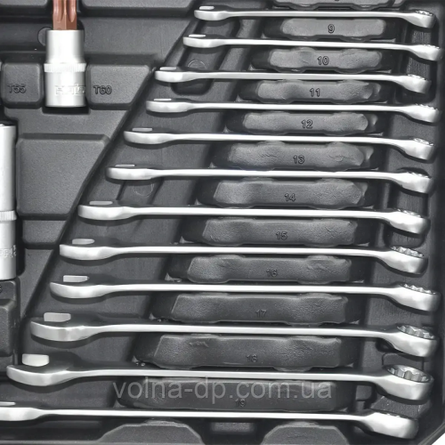 Набір інструментів професійний 1/2" і 3/8" і 1/4" 216 од. HAISSER (70234) Набір інструментів професійний 1/2" і 3/8" і 1/4" 216 од. HAISSER (70234)