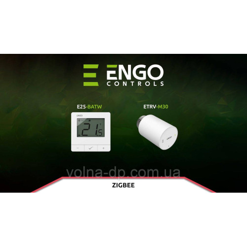 Термостатическая головка беспроводная Engo ETRV-M28 M28x1,5 (932250767)