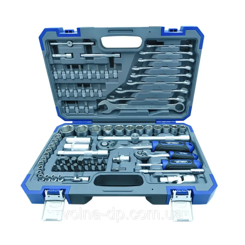 Набір інструментів професійний 1/4" і 1/2" 82 од. Haisser BLACK 70253 Набір інструментів професійний 1/4" і 1/2" 82 од. Haisser BLACK 70253