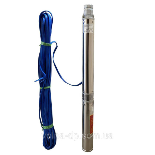 Насос свердловиний з підвищеною стійкістю до піску OPTIMA PM 3,5SDm3/13 0,55 кВт 79м + 1,5 м кабель Насос свердловиний з підвищеною стійкістю до піску OPTIMA PM 3,5SDm3/13 0,55 кВт 79м + 1,5 м кабель